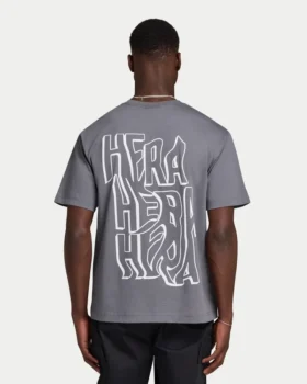 Camiseta oversize de grafitis para hombre