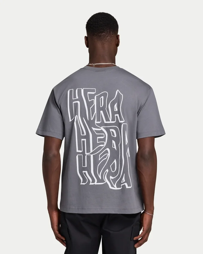 Camiseta oversize de grafitis para hombre Camiseta oversize de grafitis para hombre