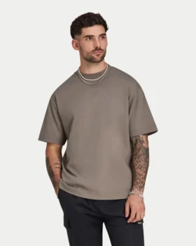 Camiseta oversize de grafitis para hombre