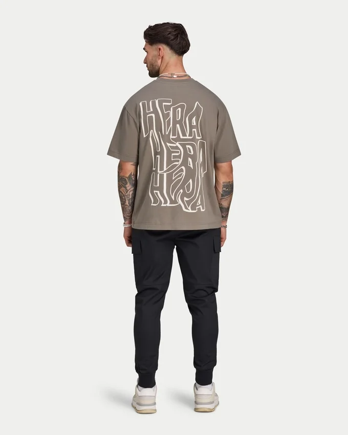Camiseta oversize de grafitis para hombre Camiseta oversize de grafitis para hombre