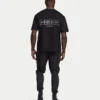 Camiseta oversize de hombre con estampado de pista de carreras Camiseta oversize de hombre con estampado de pista de carreras