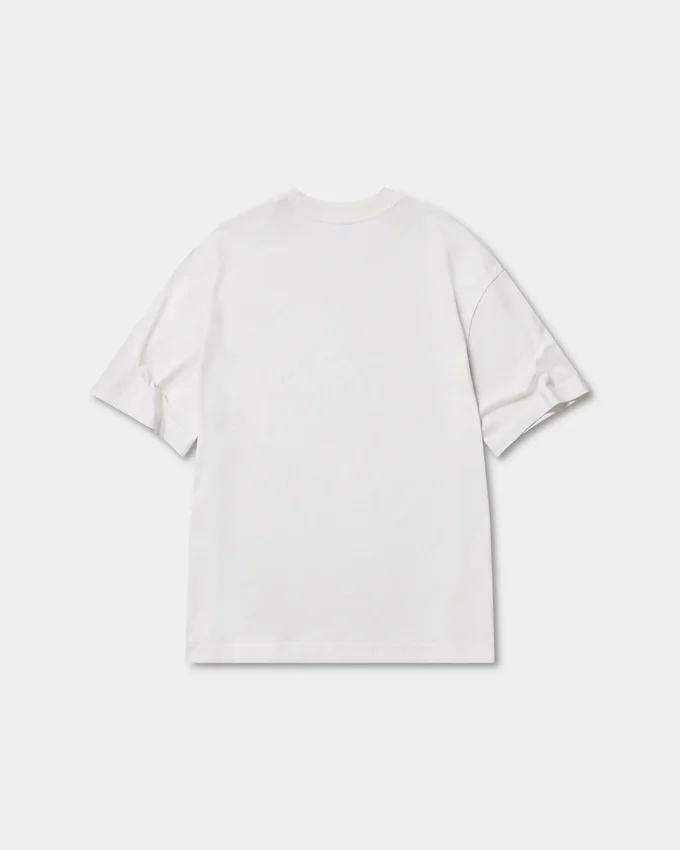 Camiseta oversize lisa para hombre – blanco roto Camiseta oversize lisa para hombre – blanco roto