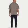 Camiseta oversize lisa para hombre – gris pantano Camiseta oversize lisa para hombre – gris pantano