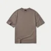 Camiseta oversize lisa para hombre – gris pantano Camiseta oversize lisa para hombre – gris pantano