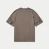 Camiseta oversize lisa para hombre – gris pantano Camiseta oversize lisa para hombre – gris pantano