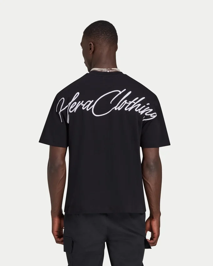 Camiseta «Script» de peso grueso para hombre Camiseta «Script» de peso grueso para hombre