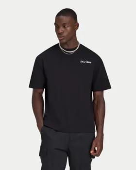 Camiseta «Script» de peso grueso para hombre