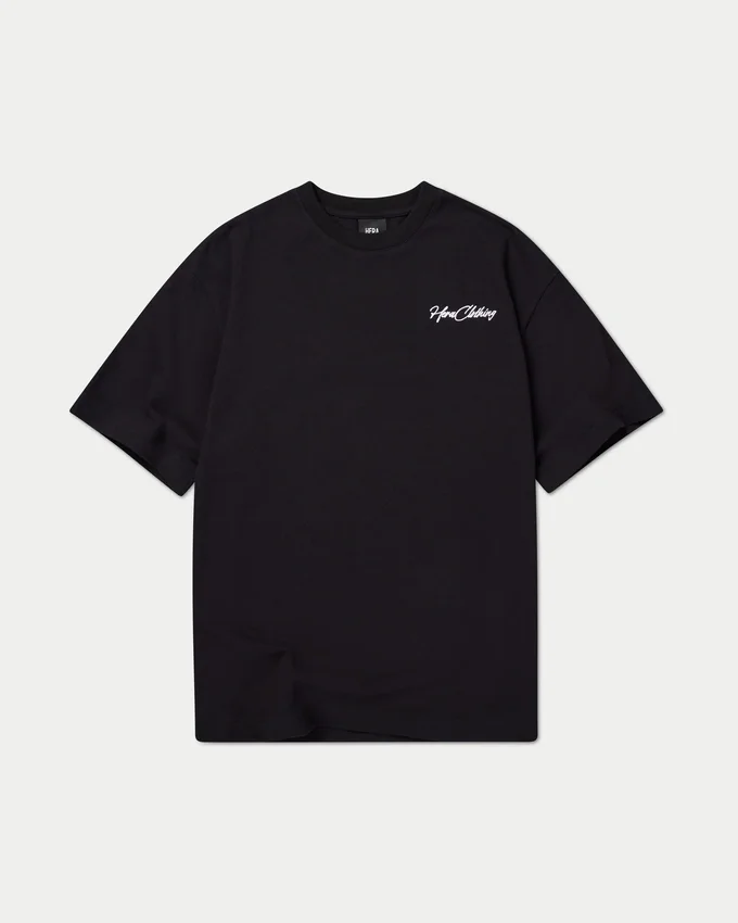 Camiseta «Script» de peso grueso para hombre Camiseta «Script» de peso grueso para hombre