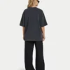 Camiseta Signature oversize lavada exclusiva para mujer