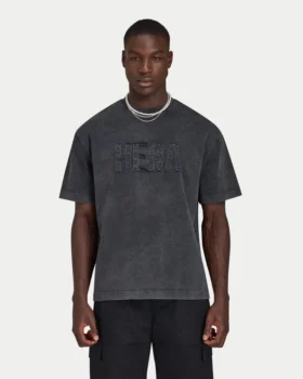 Camiseta Signature oversize lavada para hombre
