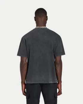 Camiseta Signature oversize lavada para hombre