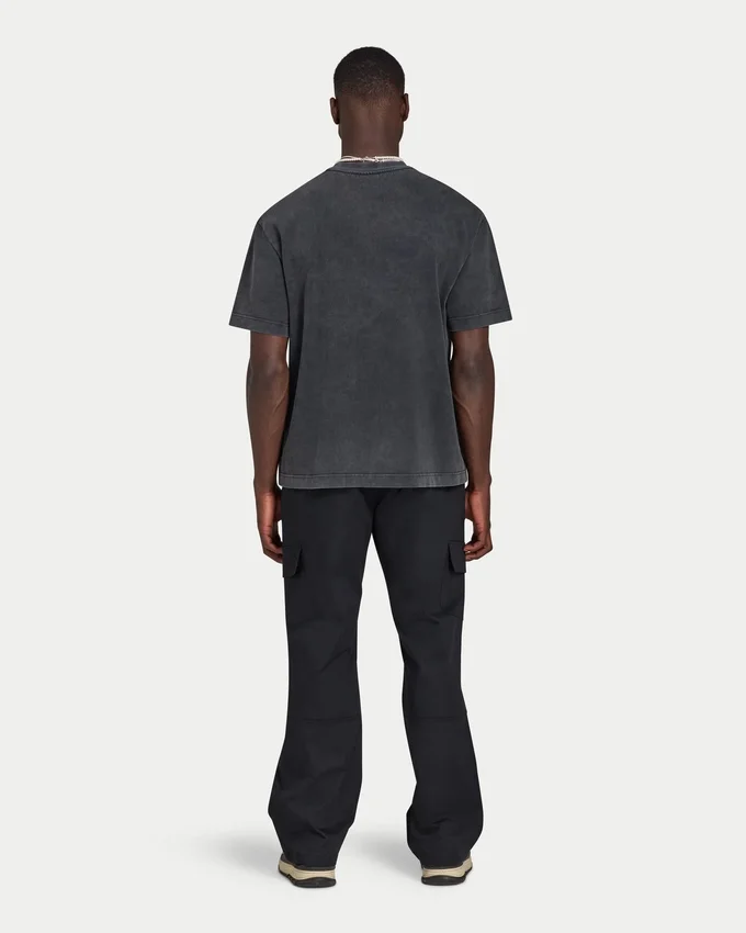 Camiseta Signature oversize lavada para hombre Camiseta Signature oversize lavada para hombre