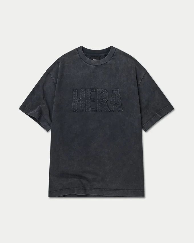 Camiseta Signature oversize lavada para hombre Camiseta Signature oversize lavada para hombre