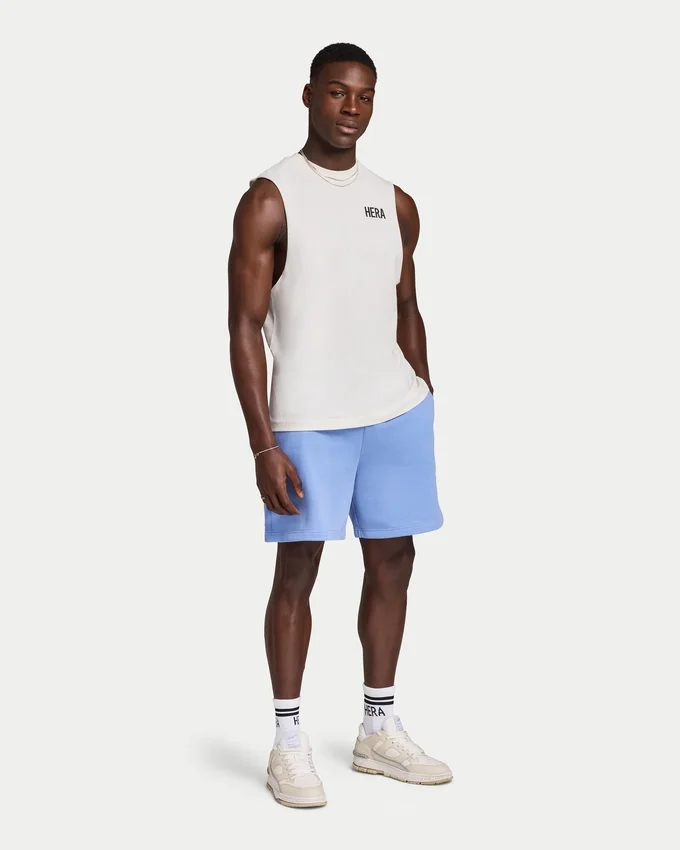 Camiseta sin mangas básica para hombre – blanca Camiseta sin mangas básica para hombre – blanca