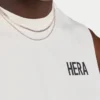 Camiseta sin mangas básica para hombre – blanca Camiseta sin mangas básica para hombre – blanca
