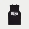 Camiseta sin mangas básica para hombre – negra Camiseta sin mangas básica para hombre – negra