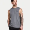 Camiseta sin mangas oversize básica para hombre Camiseta sin mangas oversize básica para hombre