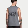 Camiseta sin mangas oversize básica para hombre Camiseta sin mangas oversize básica para hombre