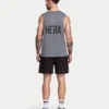 Camiseta sin mangas oversize básica para hombre Camiseta sin mangas oversize básica para hombre