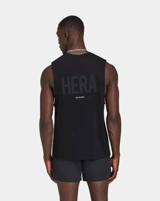 Camiseta sin mangas oversize «For the Brave» para hombre Camiseta sin mangas oversize «For the Brave» para hombre