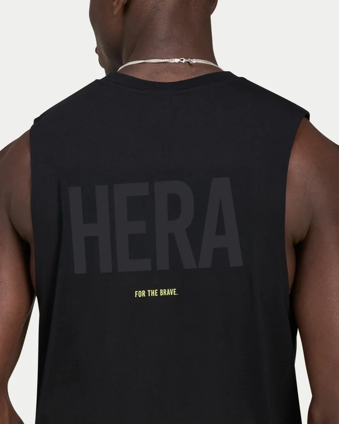Camiseta sin mangas oversize «For the Brave» para hombre Camiseta sin mangas oversize «For the Brave» para hombre