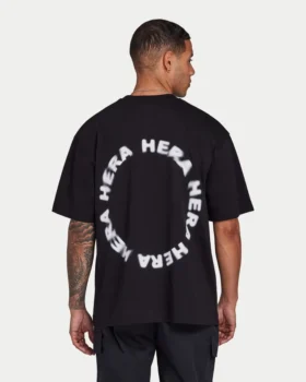Camisetas de hombre | Camiseta oversize «Motion» – negra