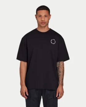 Camisetas de hombre | Camiseta oversize «Motion» – negra