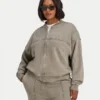 Chaqueta bomber lavada de la colección Signature para mujer