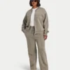Chaqueta bomber lavada de la colección Signature para mujer