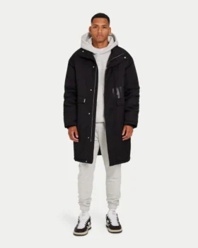 Chaqueta parka «Layer» para hombre – negra