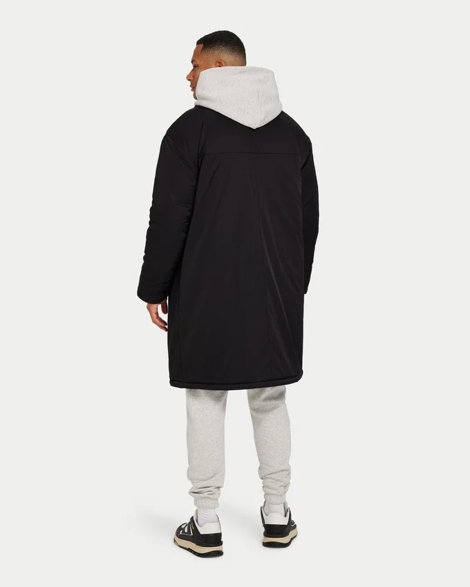 Chaqueta parka «Layer» para hombre – negra Chaqueta parka «Layer» para hombre – negra