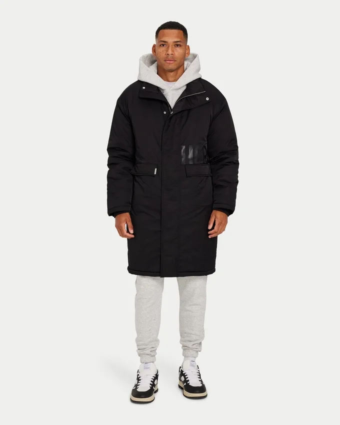 Chaqueta parka «Layer» para hombre – negra Chaqueta parka «Layer» para hombre – negra