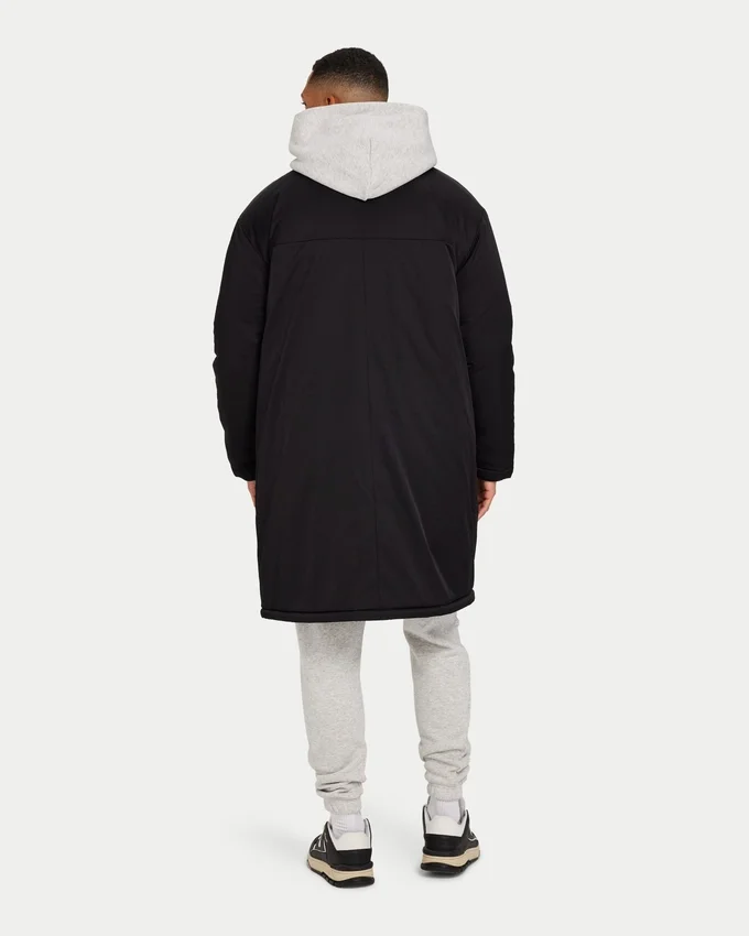 Chaqueta parka «Layer» para hombre – negra Chaqueta parka «Layer» para hombre – negra