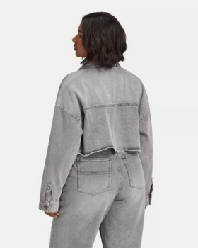 Chaqueta vaquera corta para mujer