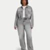 Chaqueta vaquera corta para mujer