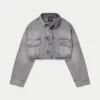 Chaqueta vaquera corta para mujer