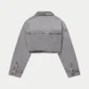 Chaqueta vaquera corta para mujer