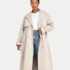 Gabardina oversize para mujer – safari