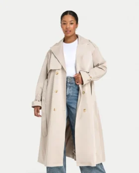 Gabardina oversize para mujer – safari