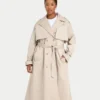 Gabardina oversize para mujer – safari