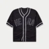 Jersey de malla «Varsity» para hombre – negro Jersey de malla «Varsity» para hombre – negro