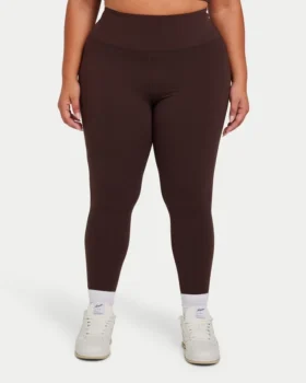 Leggings básicos para mujer – marrón pizarra