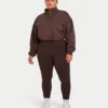 Leggings básicos para mujer – marrón pizarra Leggings básicos para mujer – marrón pizarra