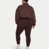 Leggings básicos para mujer – marrón pizarra Leggings básicos para mujer – marrón pizarra