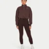 Leggings básicos para mujer – marrón pizarra Leggings básicos para mujer – marrón pizarra