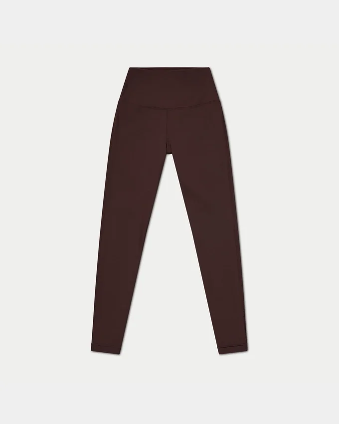 Leggings básicos para mujer – marrón pizarra Leggings básicos para mujer – marrón pizarra