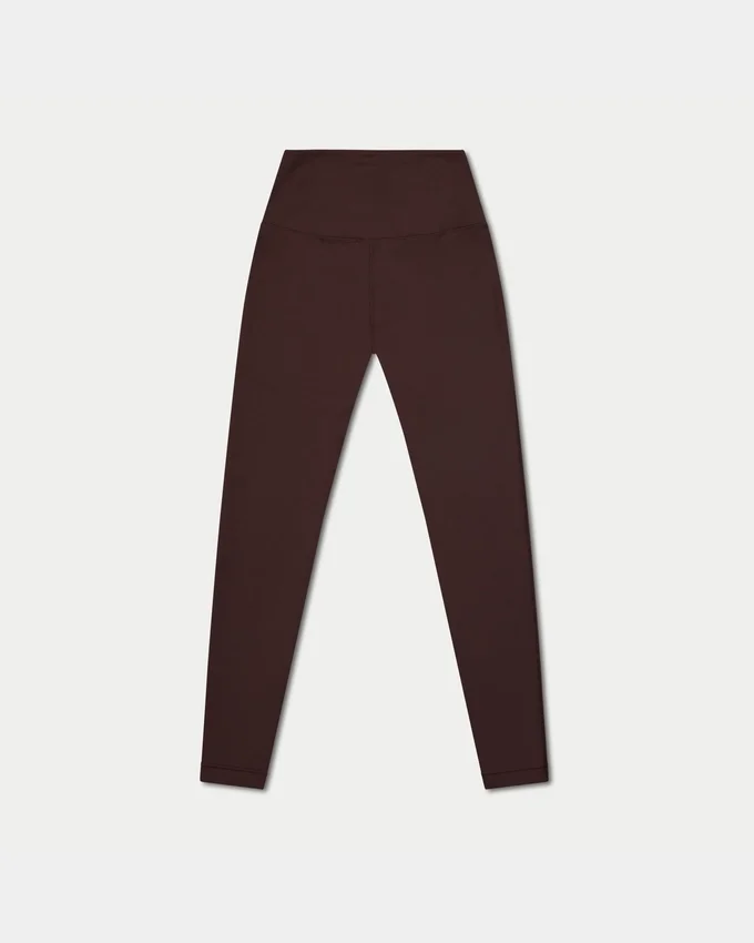 Leggings básicos para mujer – marrón pizarra Leggings básicos para mujer – marrón pizarra