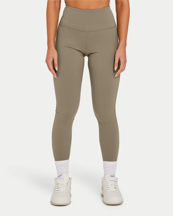 Leggings Essential para mujer – gris pantano Leggings Essential para mujer – gris pantano