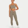 Leggings Essential para mujer – gris pantano Leggings Essential para mujer – gris pantano