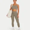 Leggings Essential para mujer – gris pantano Leggings Essential para mujer – gris pantano
